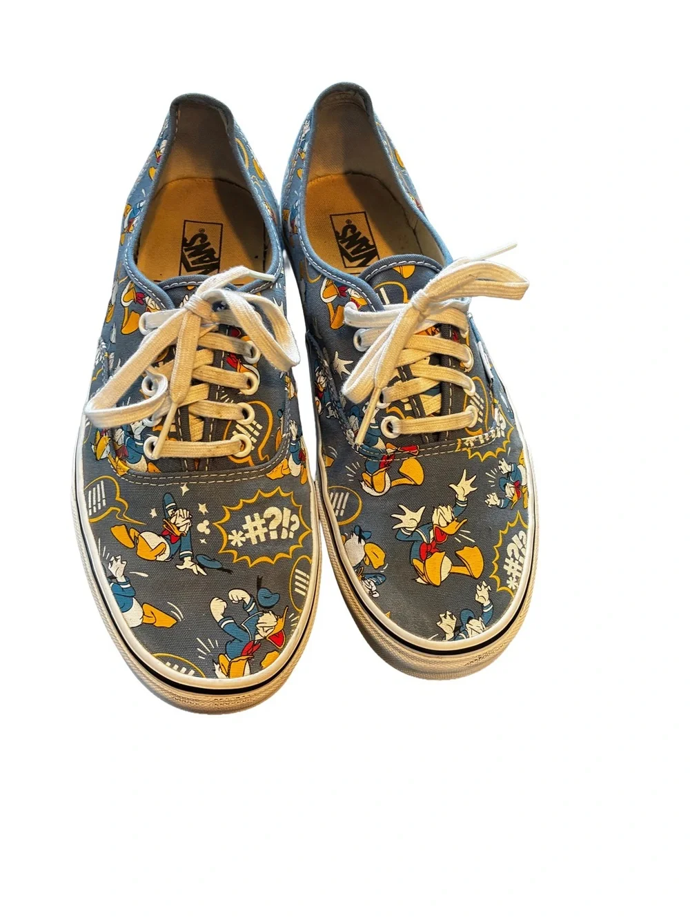 Disney x Vans Authentic Donald Duck Sneakers Men’s 12 2015 Young at Heart